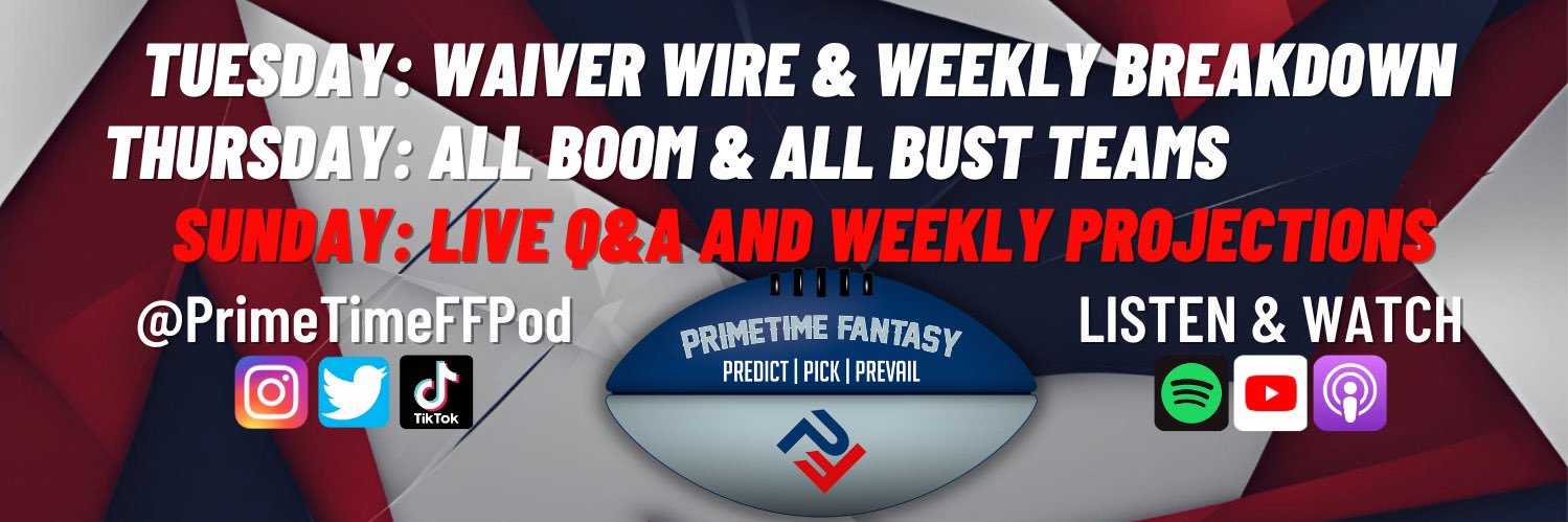 PrimeTime Fantasy Football Podcast banner