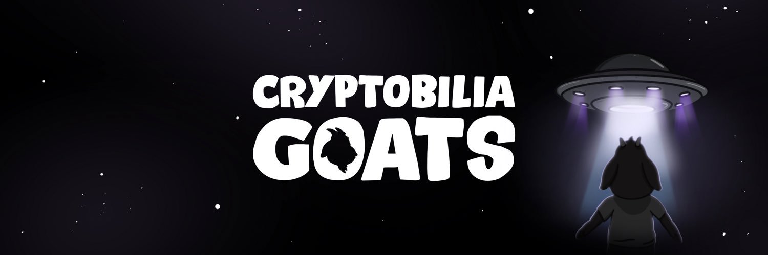 Cryptobilia Goats OFFICIAL banner