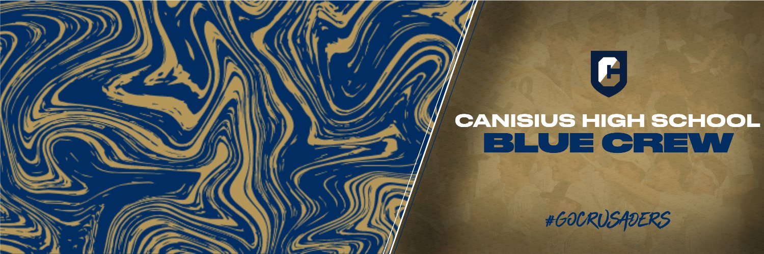 Canisius HS Blue Crew banner
