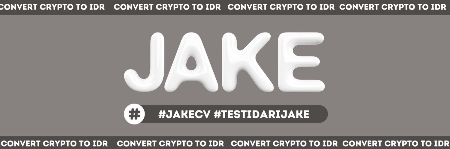 Jake💲open CV crypto to idr banner