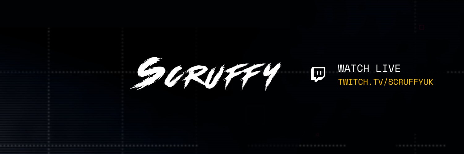 Scruffy banner