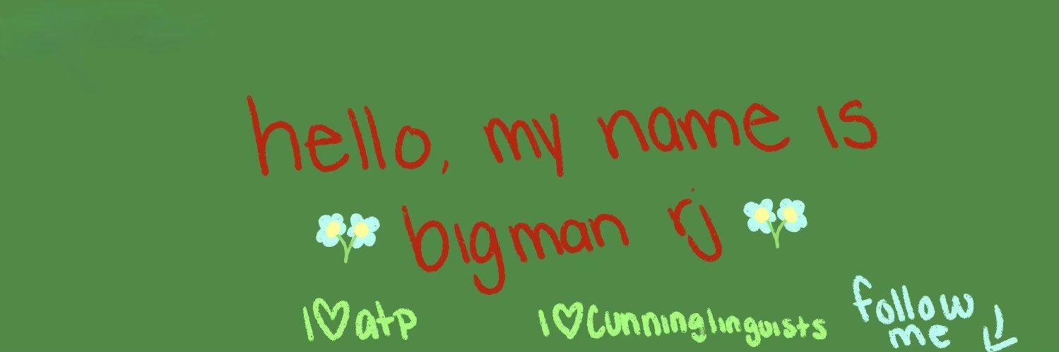bigmanrj's banner