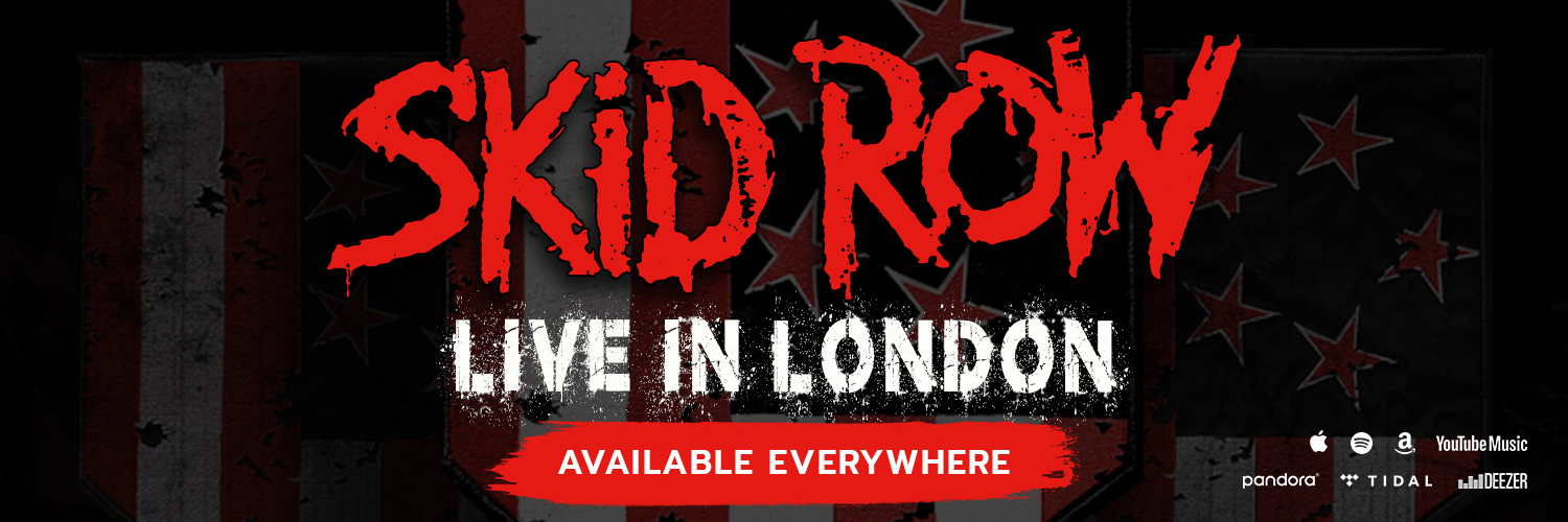 Skid Row's banner