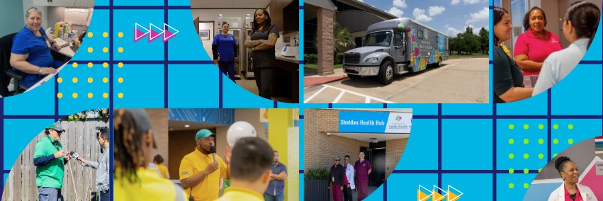 Harris County Public Health #GetVaxxed banner