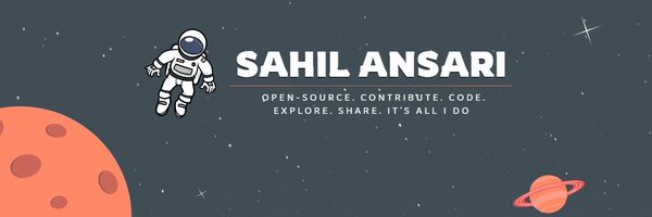 SahilAnsari01 Profile Banner