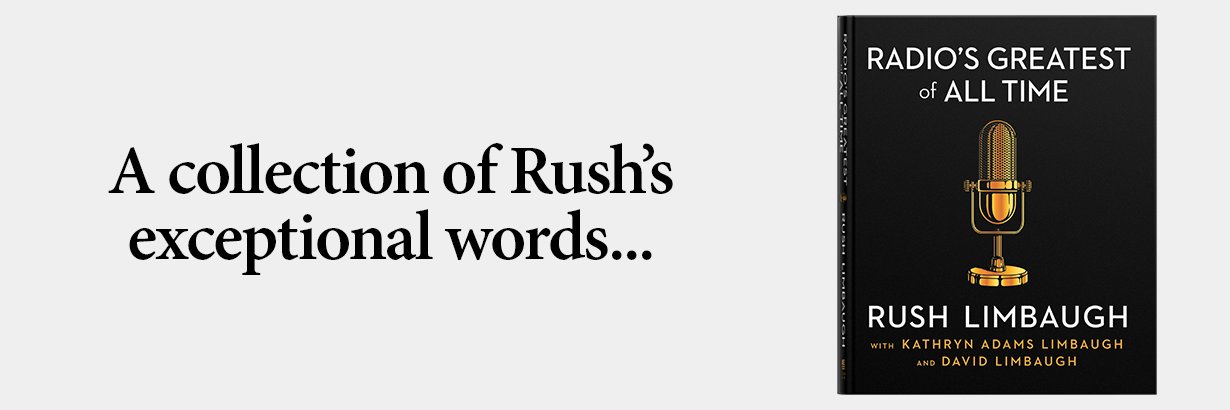 Official Rush Limbaugh's banner