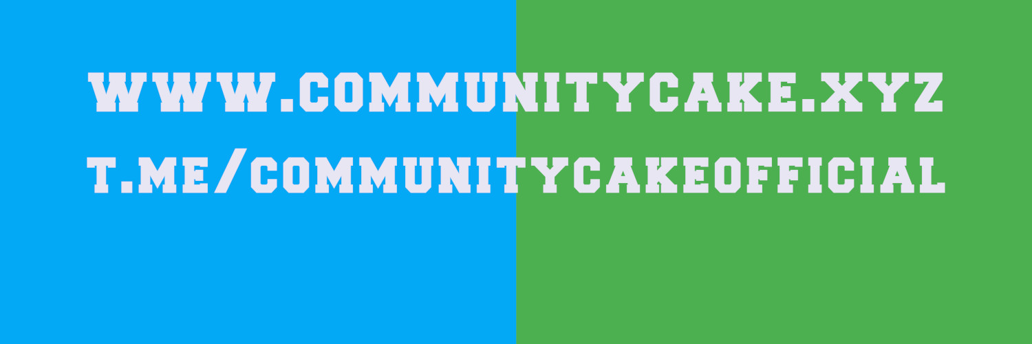 CommunityCake banner