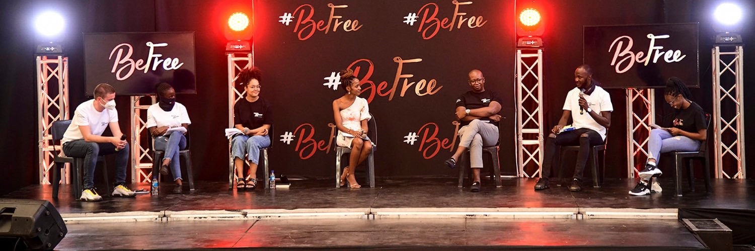#BeFree banner