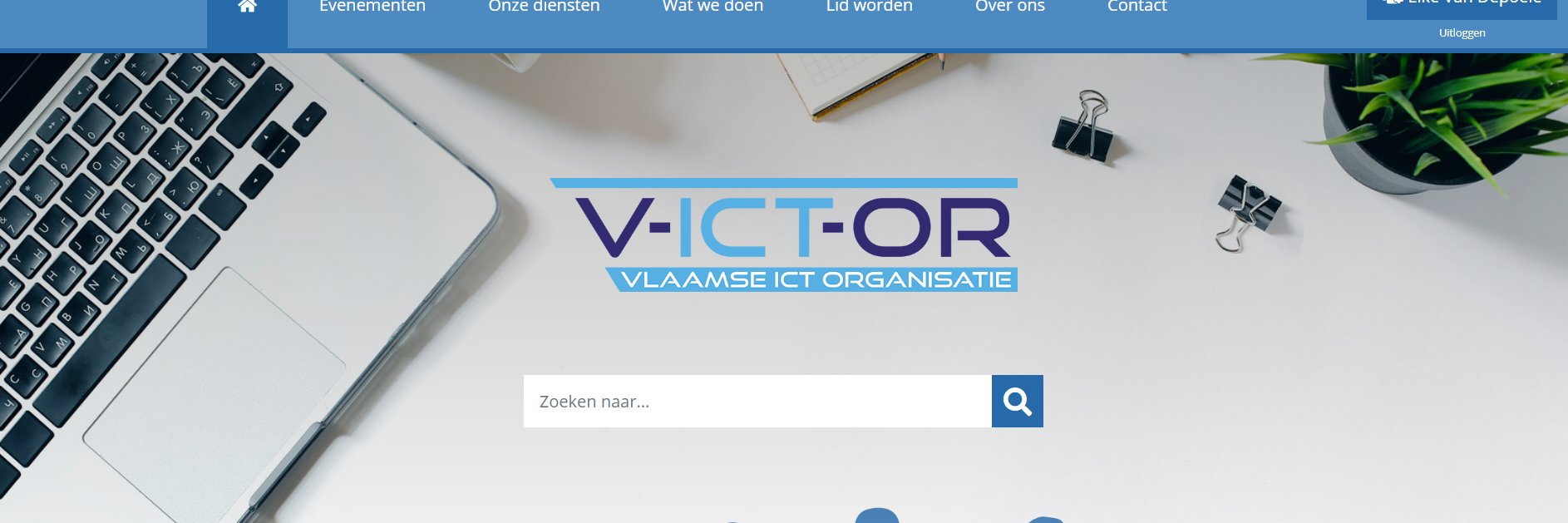 V-ICT-OR vzw banner