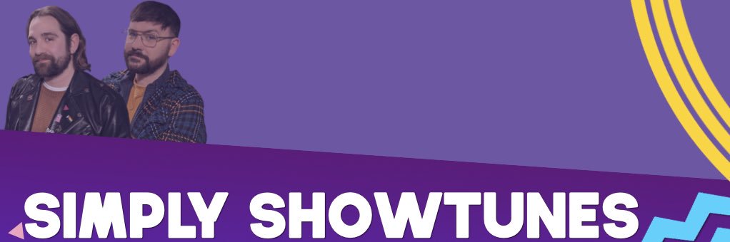 Simply Showtunes 🏳️‍🌈🎭🎶 banner