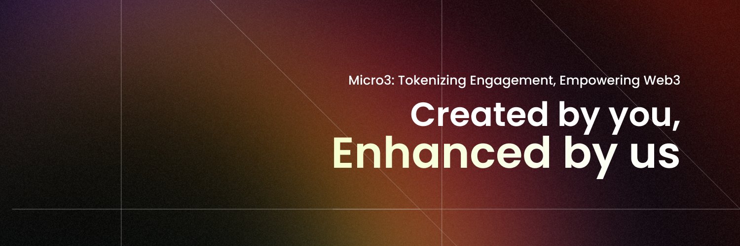 Micro3's banner