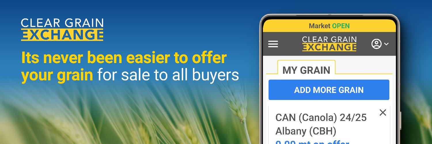 Clear Grain Exchange banner