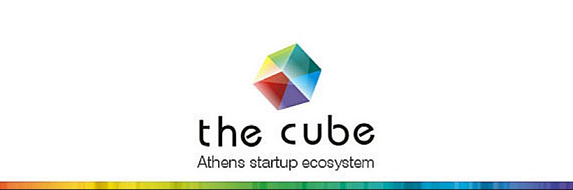 The Cube Athens banner
