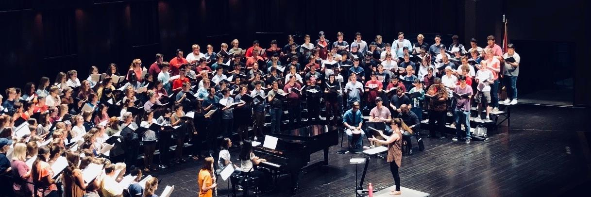 MSU Choral Studies banner