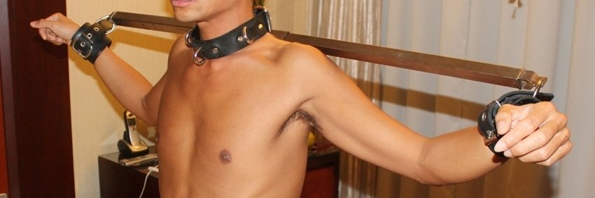 Captive slave banner