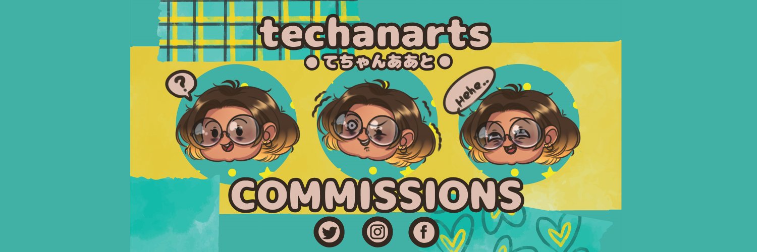 techanarts🌟ART COMMS OPEN!💖LIVE2D ART 0/2🌟 banner