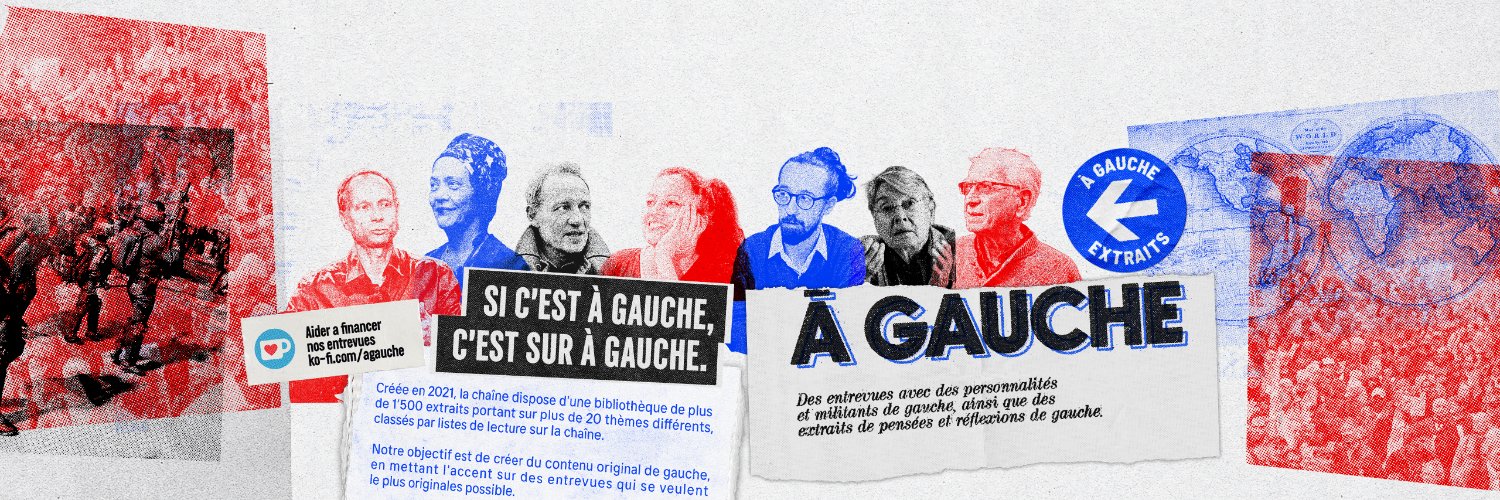 À gauche's banner