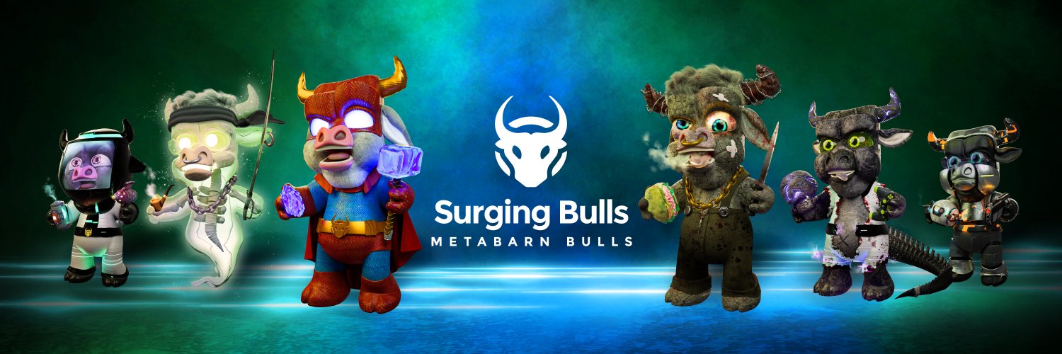 Surging Bulls™️ - Sold Out- Staking Live banner