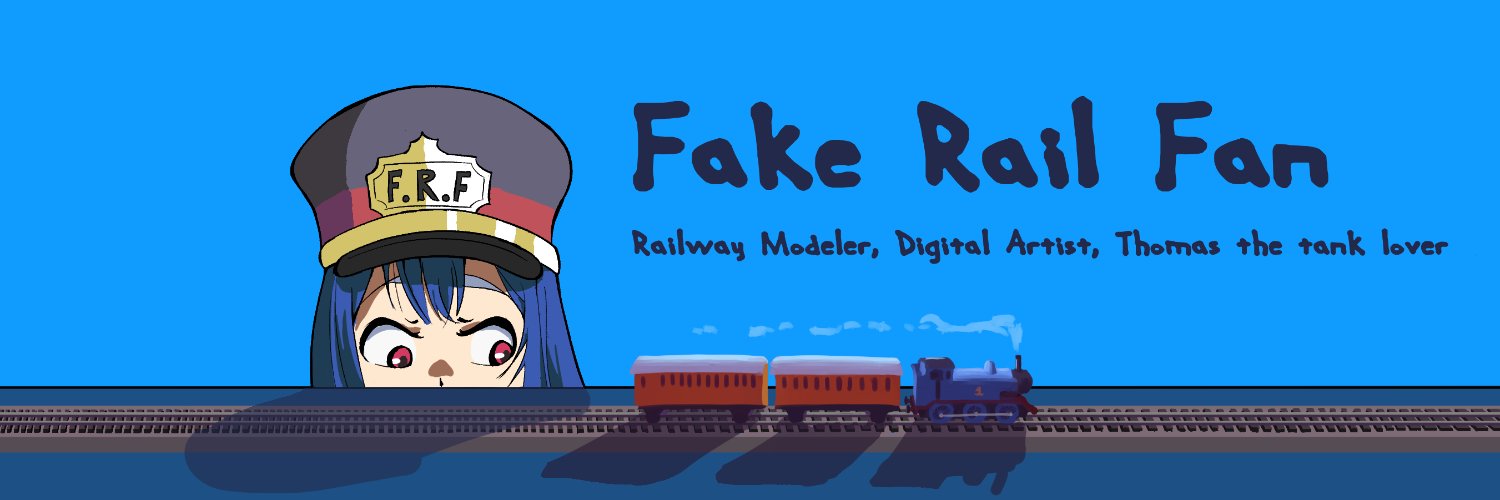Fake Rail Fan's banner