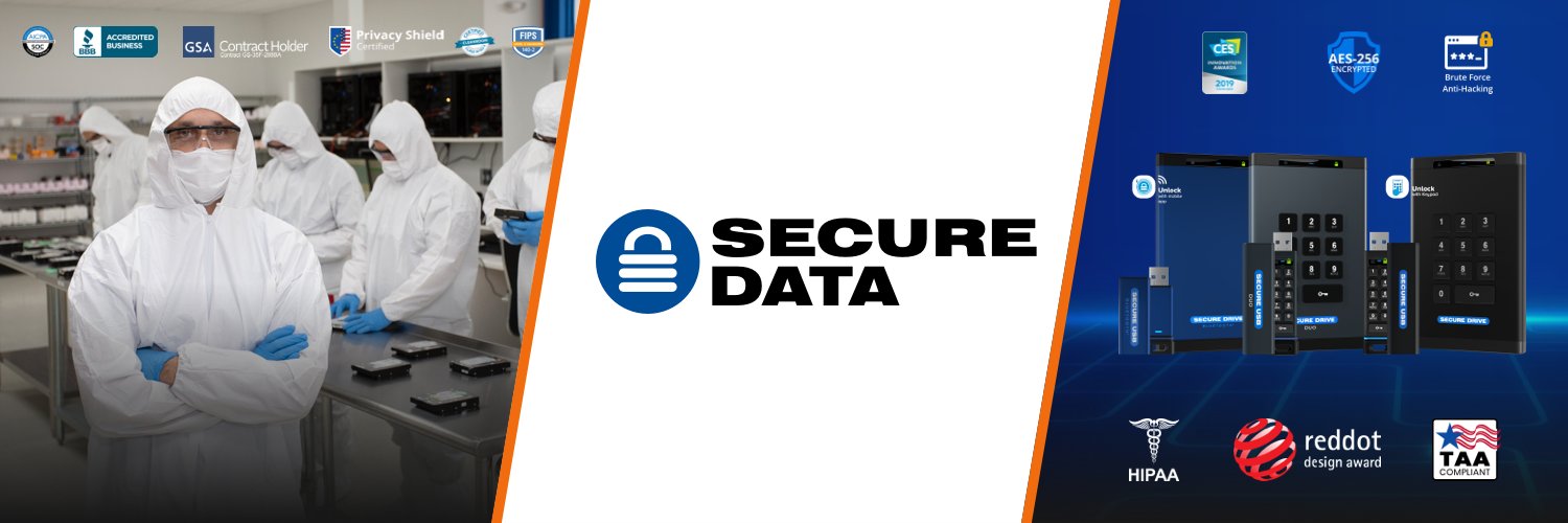 SecureData's profile banner image