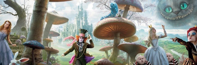 🐇⏰🐛🦋🍄🌼🎩❤️🍰🫖☂️🐭 banner