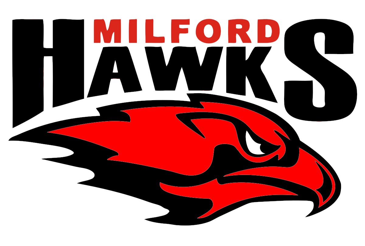 Milford Scarlet Hawks Golf banner