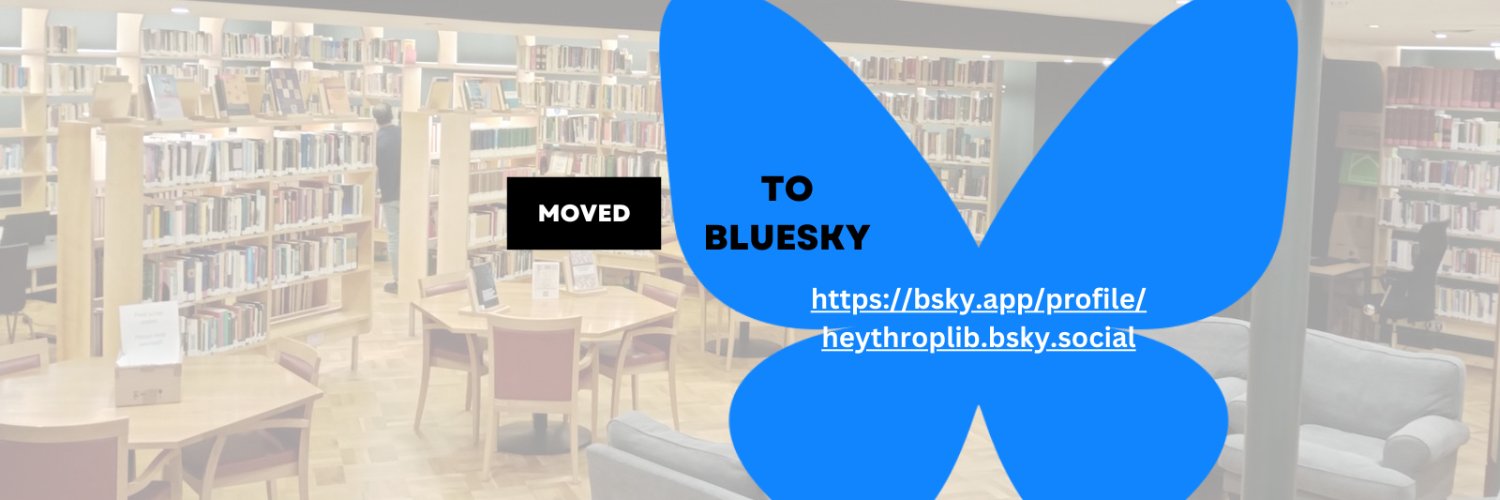 Heythrop Library banner