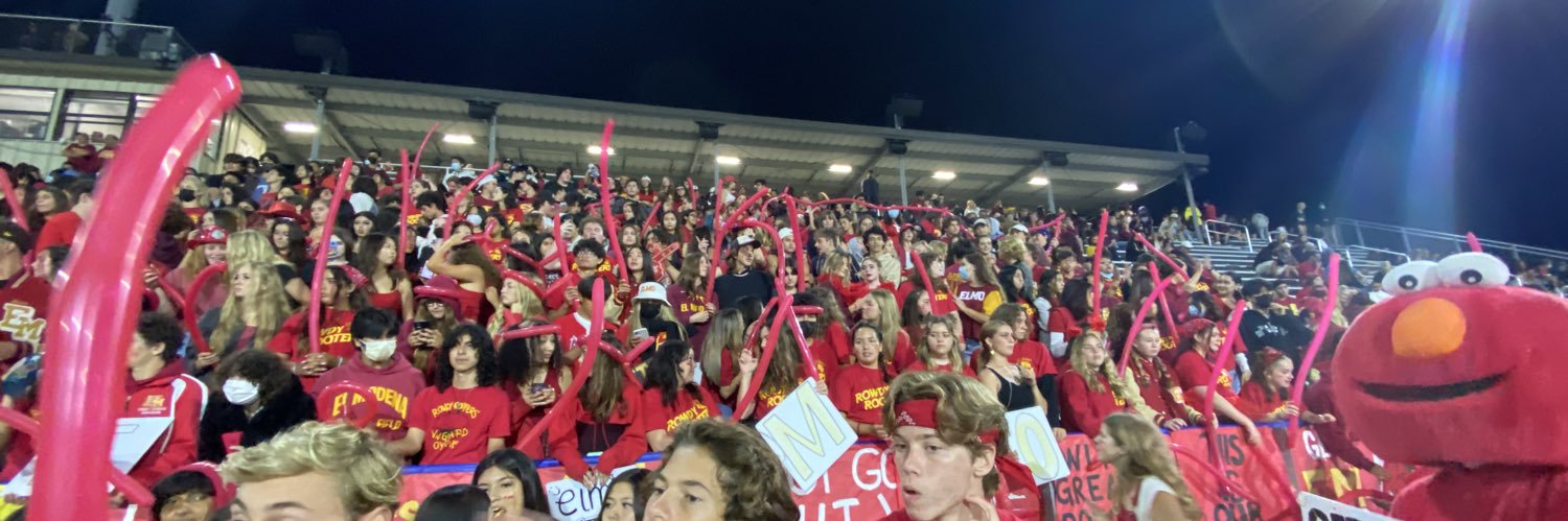El Modena HS Rowdy Rooters ❤️💛❤️💛❤️ banner