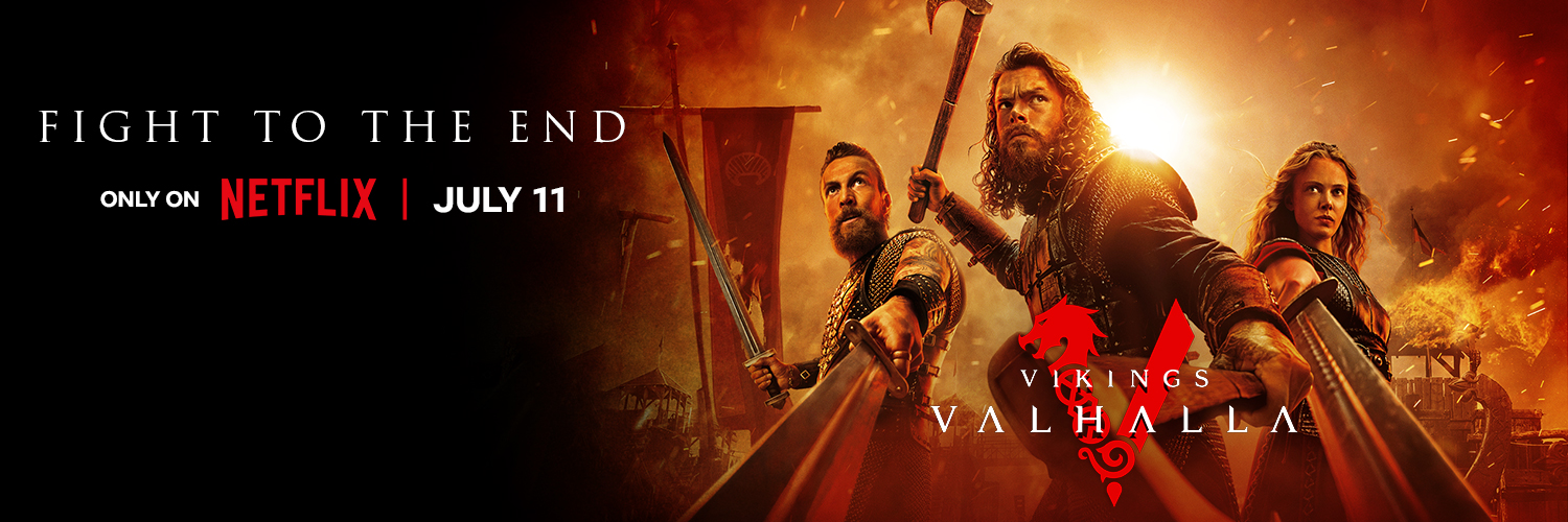 Vikings Valhalla banner
