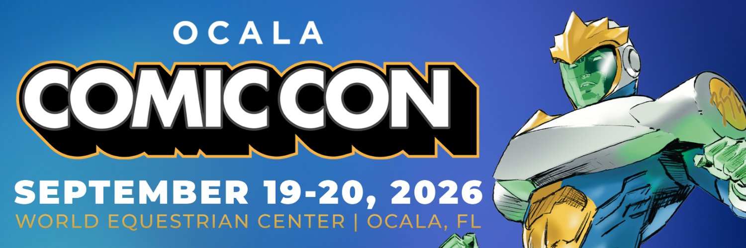 Ocala Comic Con banner