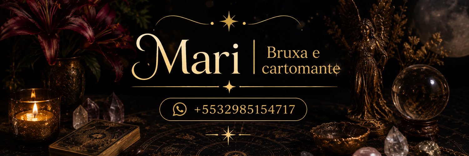Mari | Bruxa e cartomante📿 banner