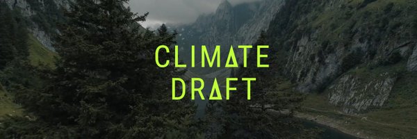 ClimateDraft Profile Banner