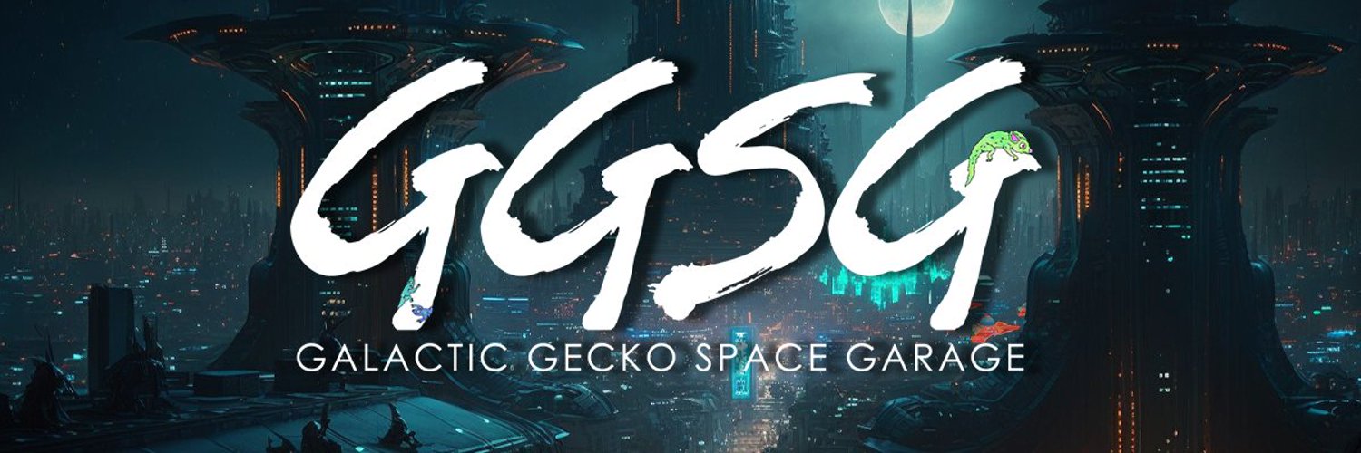 🟩Galactic Gecko Space Garage 🦎 🛸 🪐 Profile Banner