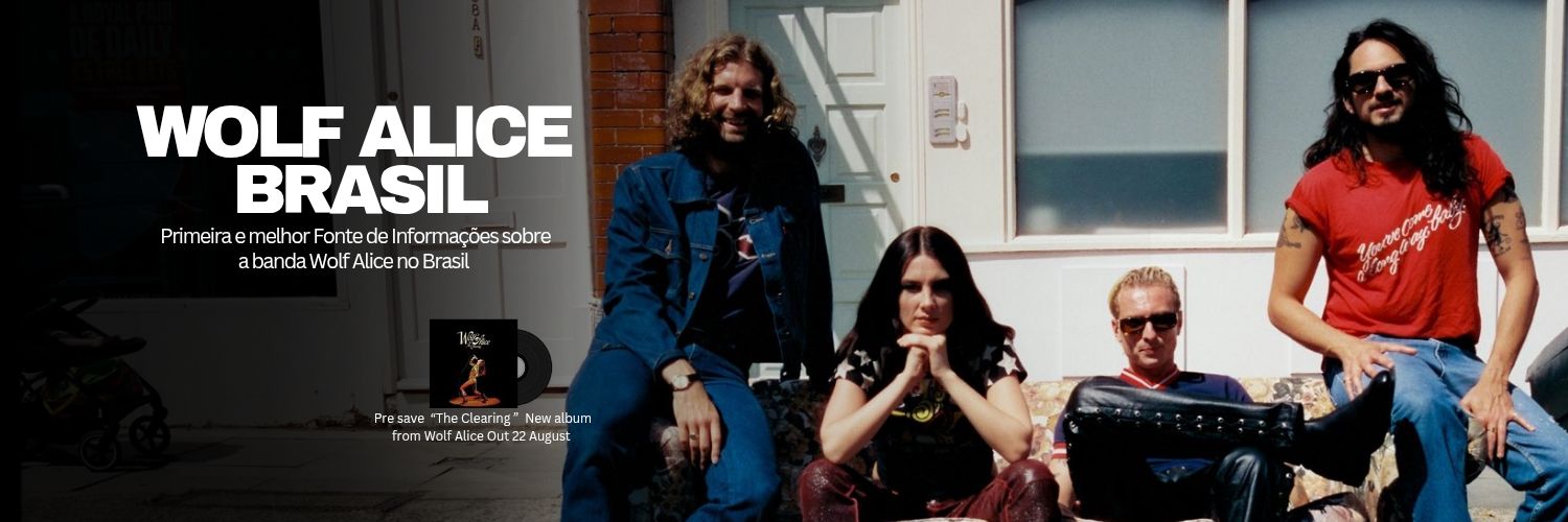 Wolf Alice Brazil 🐺🇧🇷 banner