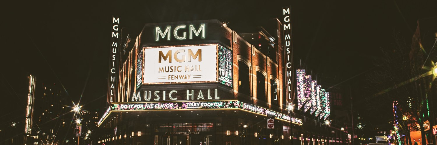 MGM Music Hall at Fenway Profile Banner