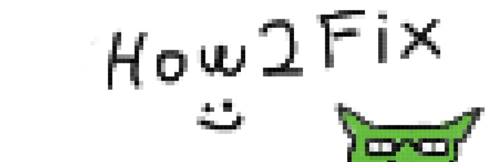How2Fix banner