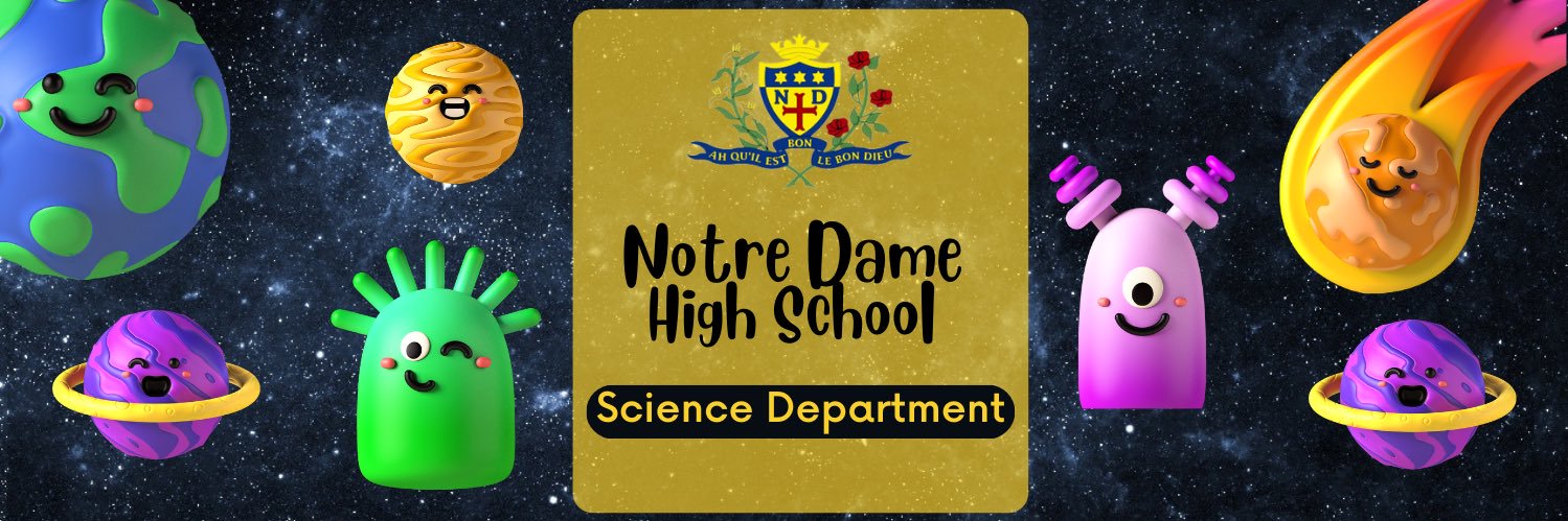 NDHS Science Dept banner