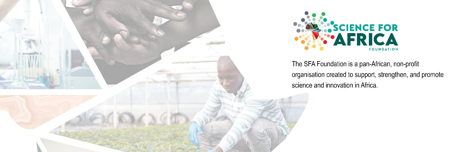 Science for Africa Foundation's banner