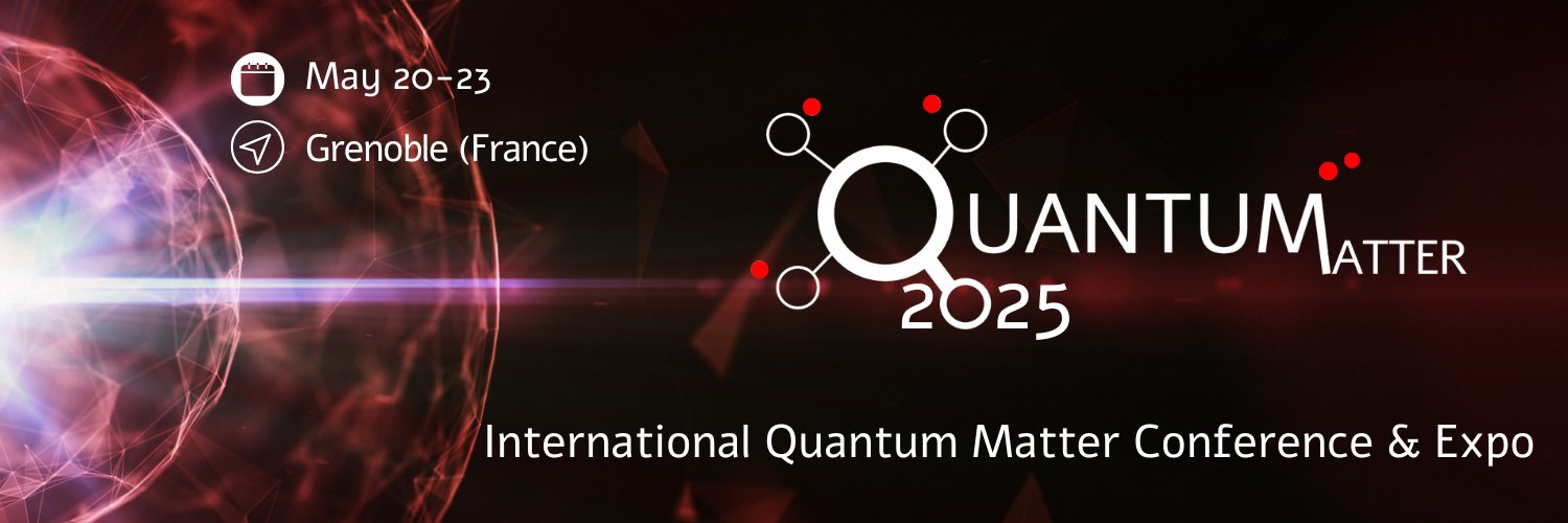 QUANTUM MATTER CONFERENCE's banner