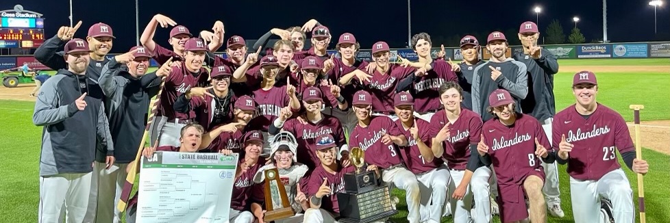 MIHS Baseball's banner