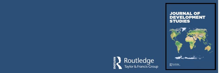 Journal of Development Studies (JDS)'s banner
