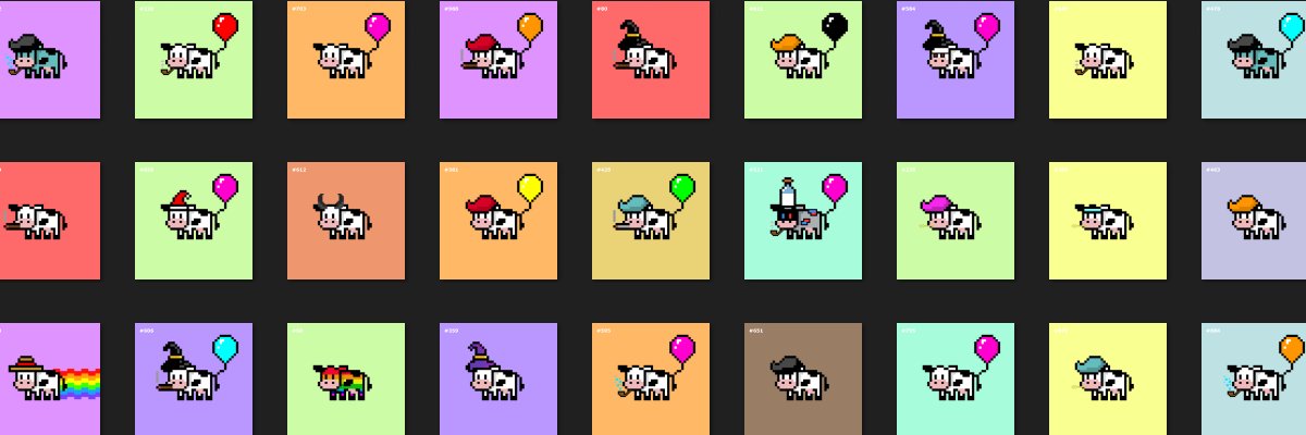 CuriousCowsNFT banner