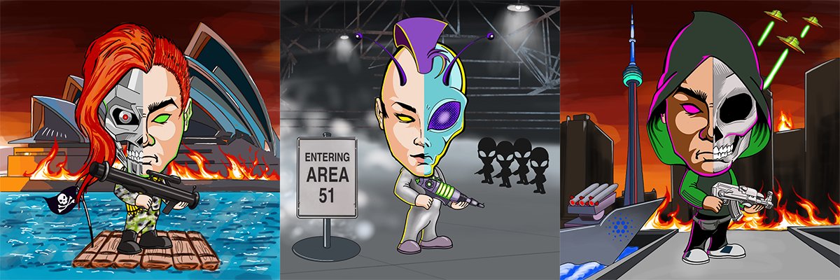 CryptoWars NFT banner