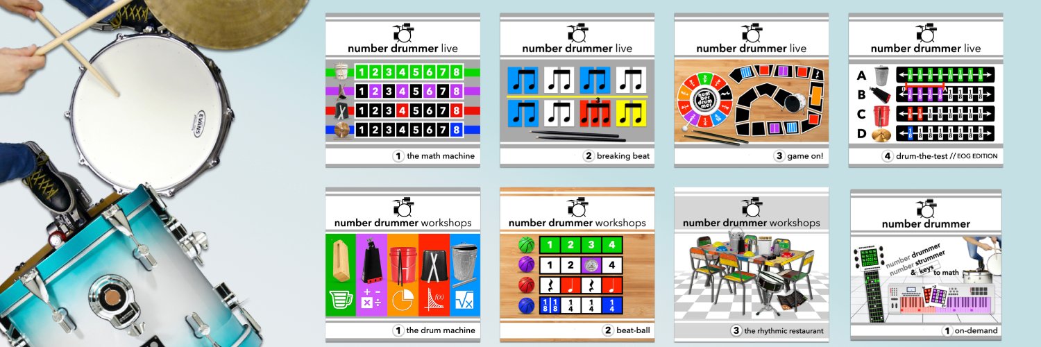 Number Drummer banner