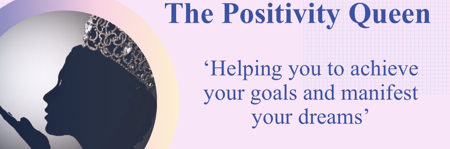 The Positivity Queen banner