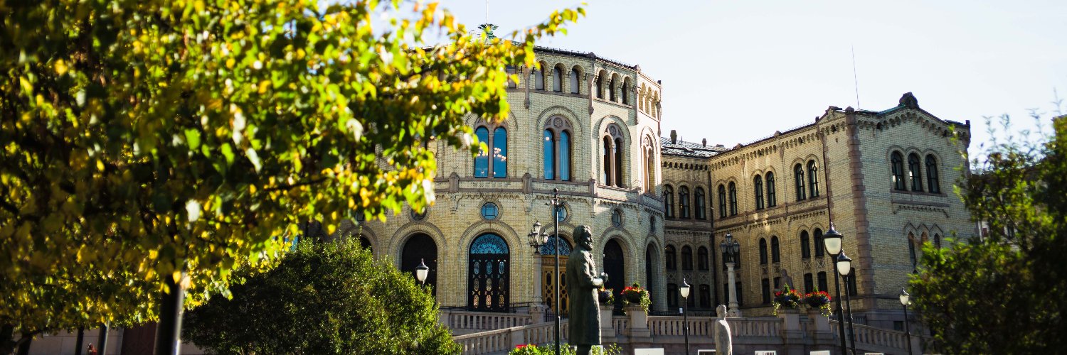 Stortinget banner