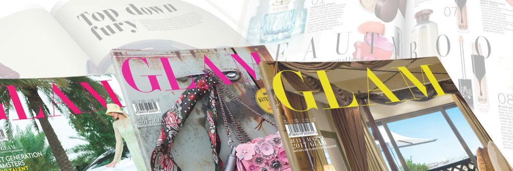 GlamQatar's profile banner image