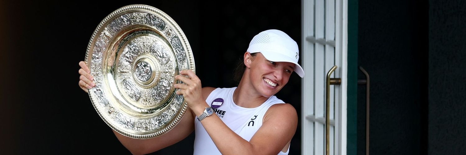 Ewa | Iga Wimbledon Champion's banner