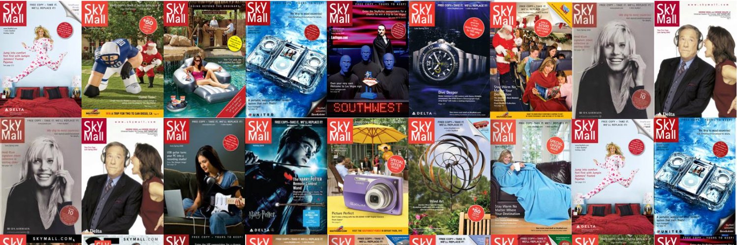 SkyMall's profile banner image