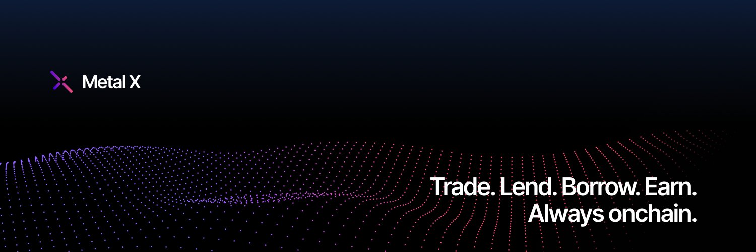 Metal X banner